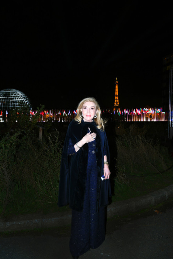 Μαριάννα Β. Βαρδινογιάννη στην εκδήλωση της UNESCO στο Παρίσι  