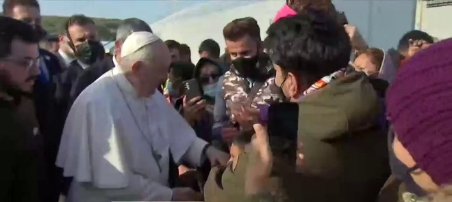 Πάπας πρόσφυγες Καρά Τεπέ