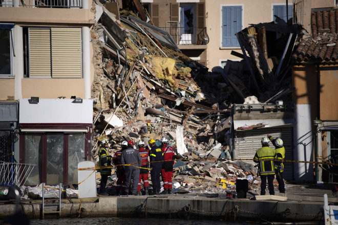 Κατάρρευση κτιρίου στη νότια Γαλλία- φωτογραφία ΑΡ