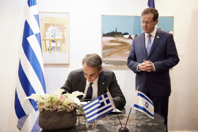 Μητσοτάκης κοινή διακήρυξη Ελλάδας Ισραήλ Κύπρου 