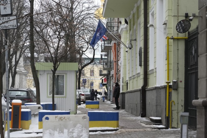 Κλειστή η πρεσβεία της Βρετανίας στο Κίεβο- φωτογραφία ΑΡ