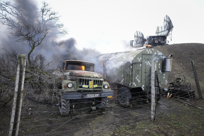 πολεμικά οχήματα στην Ουκρανία