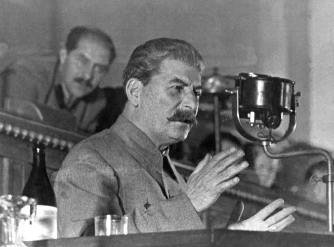 O Ιωσήφ Στάλιν σε ομιλία του το 1936 στην ΚΕ του ΚΚ Σοβιετικής Ένωσης  