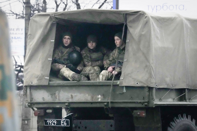 Στρατιώτες στην Ουκρανία