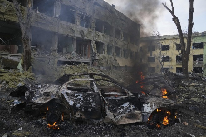 Ουκρανία - βομβαρδισμός νοσοκομείου στη Μαριούπολη