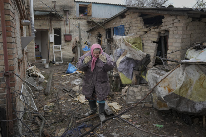 Εικόνα καταστροφής στην Ουκρανία, καθώς μαίνονται οι μάχες