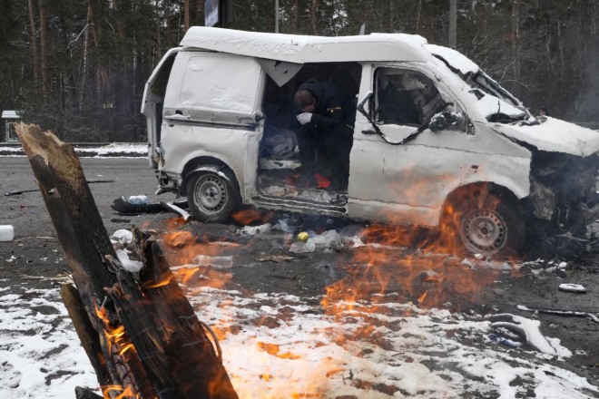 εικόνα καταστροφής από την Ουκρανία