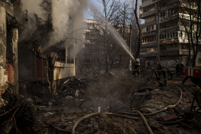 βομβαρδισμοί στο Κίεβο