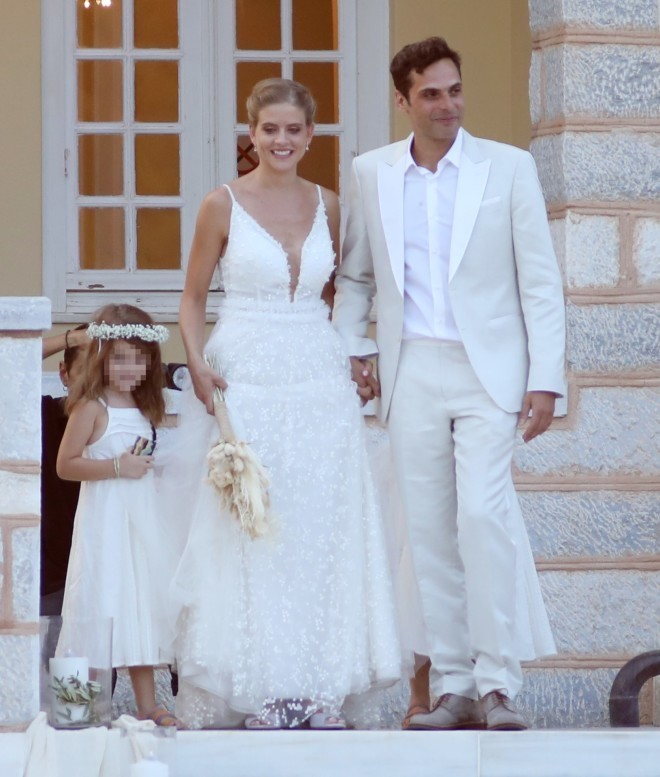 Δανάη Μιχαλάκη  και  Γιώργος Παπαγεωργίου παντρεύτηκαν τον περασμένο Αύγουστο στη Σύρο/ NDP