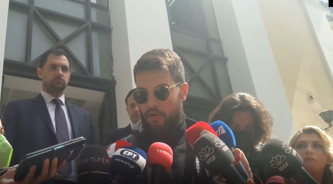 Ο Μάνος Δασκαλάκης μετά τη δήλωση παράστασης πολιτικής αγωγής 