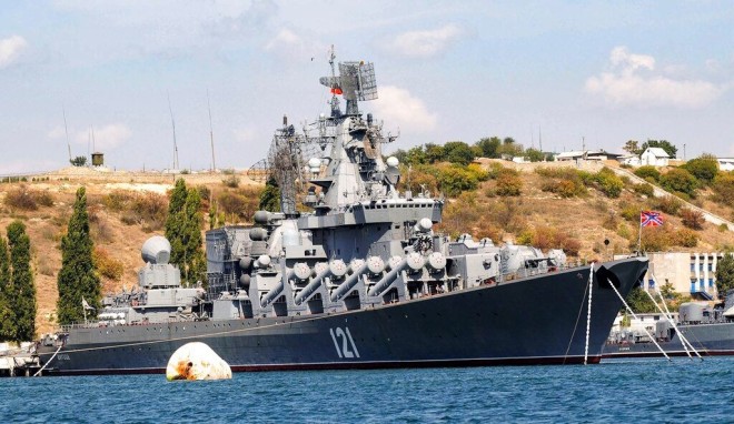 ρωσικό πολεμικό πλοίο Μόσκβα 