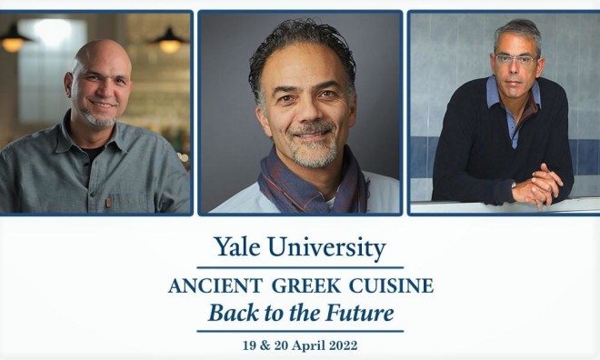 yale ancient greek cuisine event