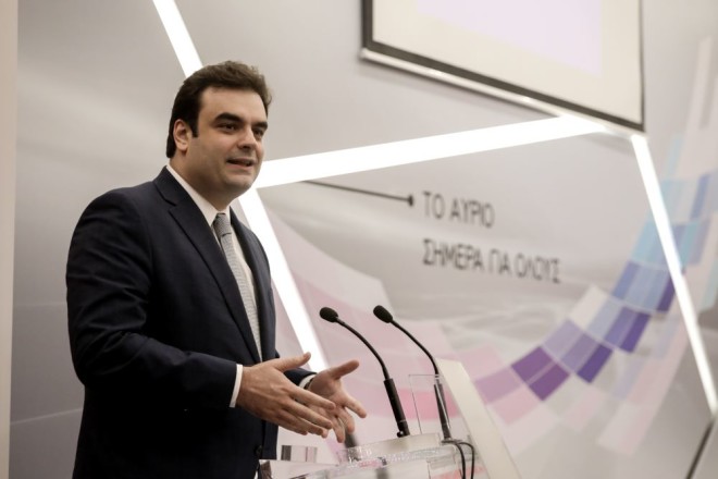 Υπουργός Ψηφιακής Διακυβέρνησης Κυριάκος Πιερρακάκης   