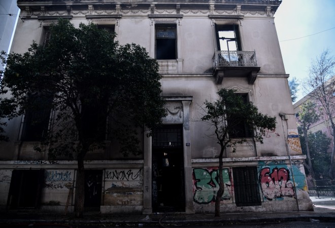 φωτιά σε κτίριο στο Μεταξουργείο