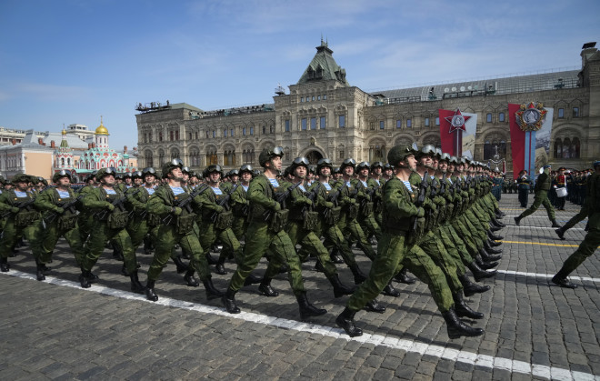 Ρωσία πρόβα παρέλασης