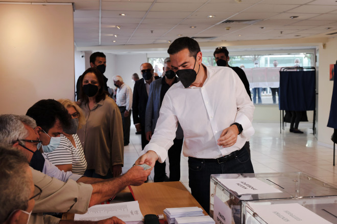 η εκλογική διαδικασία του ΣΥΡΙΖΑ για την επανεκλογή του Αλέξη Τσίπρα