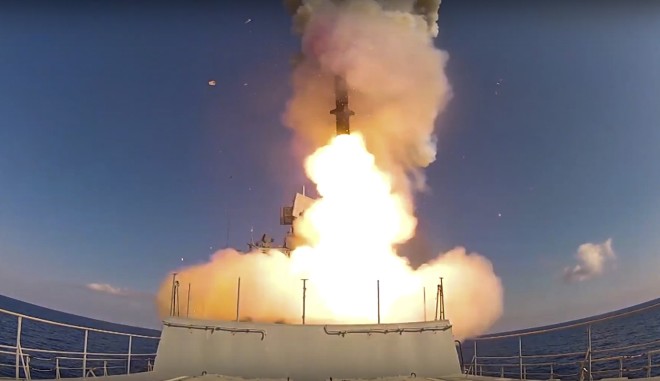 Ο πύραυλος Kalibr που χρησιμοποιεί η Ρωσία/AP