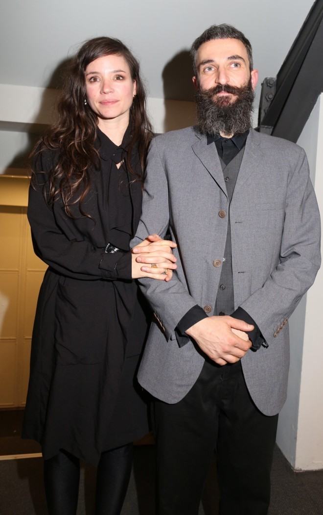 Ο Άρης Σερβετάλης με τη σύζυγό του, Έφη Μπίρμπα