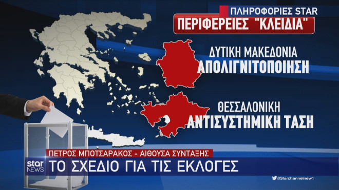 εκλογικές περιφέρειες Δυτικής Μακεδονίας - Θεσσαλονίκης: Τα προβλήματα  