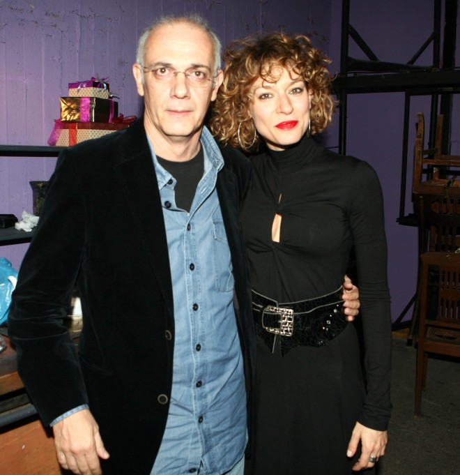 Ο Γιώργος Κιμούλης με τη Ζέτα Δούκα στην παράσταση Closer το 2007