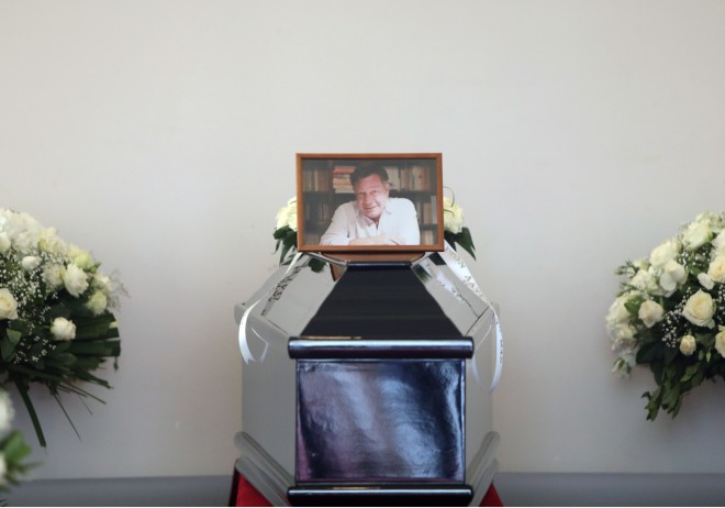 κηδεία Ηλία Νικολακόπουλου