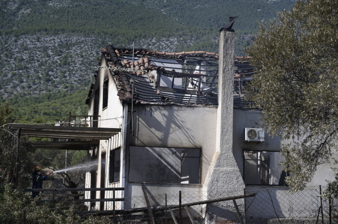 φωτιά Πόρτο Γερμενό - κάηκε σπίι