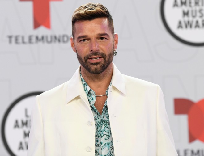 Ο Ricky Martin στα Latin American Music Awards το 2021