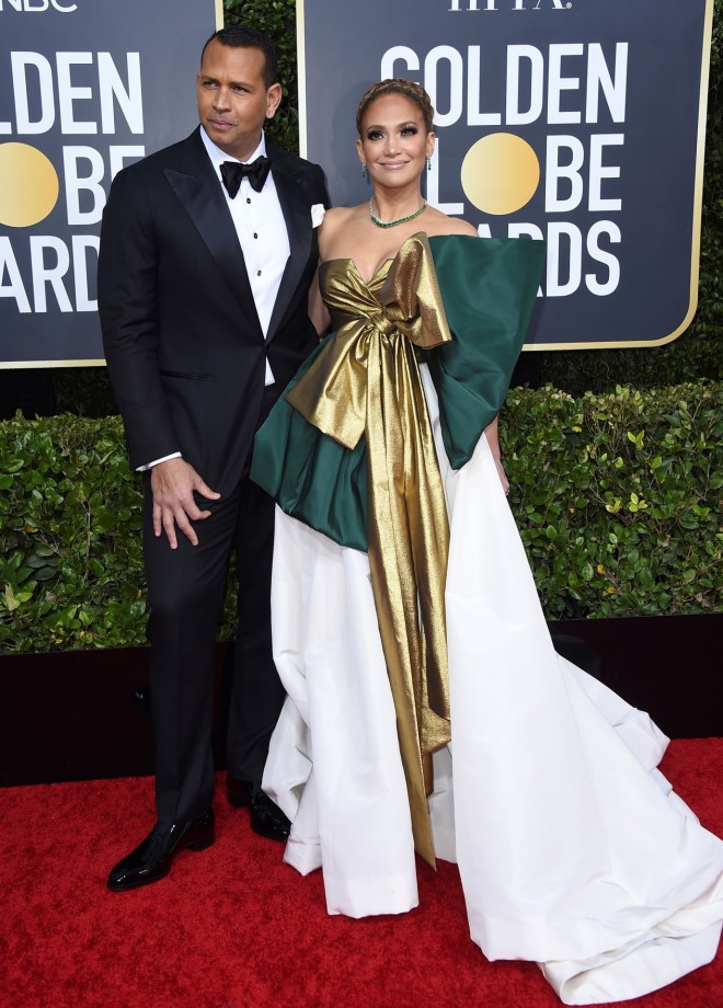 Η Jennifer Lopez κι ο Alex Rodriguez στις Χρυσές Σφαίρες το 2020