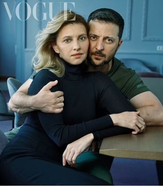 Φωτογράφιση ζεύγους Ζελένσκι στη Vogue