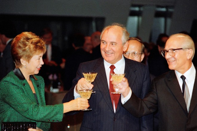 Γκορμπατσόφ και Ράισα