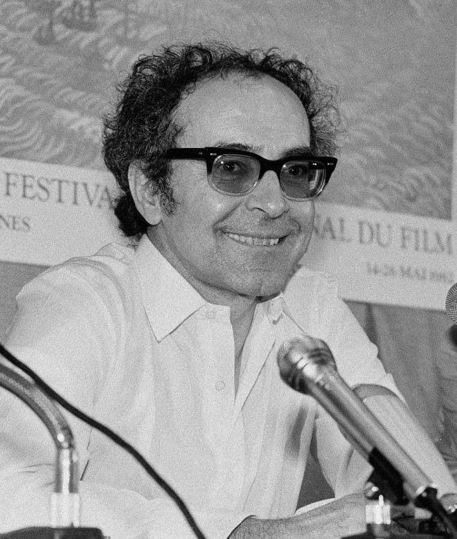 Ο Γκοντάρ στο Φεστιβάλ των Καννών το 1982 
