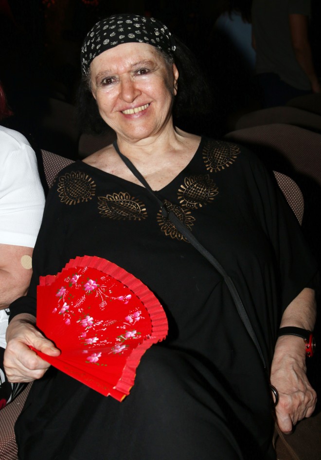 Η Μάρθα Καραγιάννη το 2019 στο θέατρο Χυτήριο 