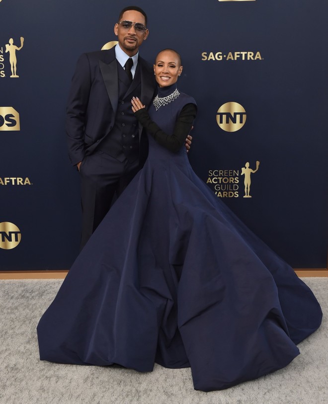 Will Smith & Jada Pinkett Smith στα SAG Awards τον Φεβρουάριο του 2022