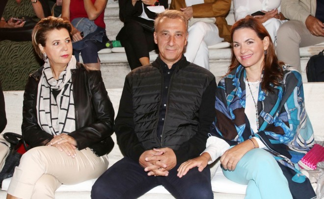 Ο Μίνως Μάτσας και η Όλγα Κεφαλογιάννη κάθισαν μαζί με την Όλγα Γεροβασίλη
