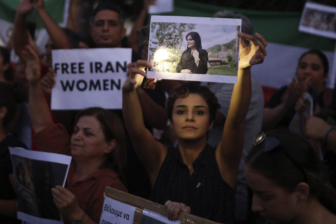 Ιράν - διαδήλωση για Μαχσά Αμινί