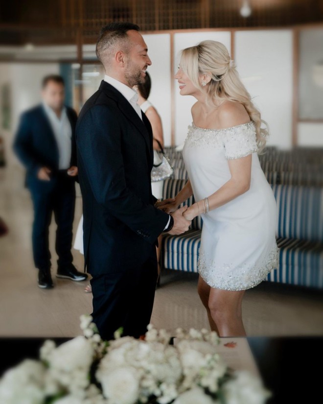 Σπυροπούλου - Σταθοκωστόπουλος: Oι αδημοσίευτες φωτογραφίες από τον γάμο τους