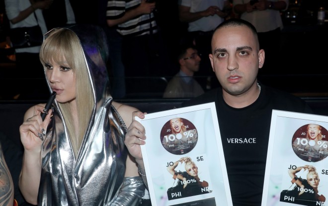 Έλενα Τσαγκρινού & DJ Stephan σε κοινή τους εμφάνιση τον περασμένο Απρίλιο