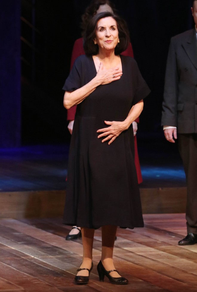 Η Νένα Μεντή στην παράσταση Μαρίκα στο Θέατρο Χώρα τον περασμένο χειμώνα
