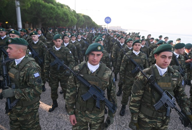 στρατιωτική παρέλαση Θεσσαλονίκη