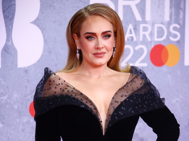 Η Adele στα Brit Awards το Φεβρουάριο του 2022