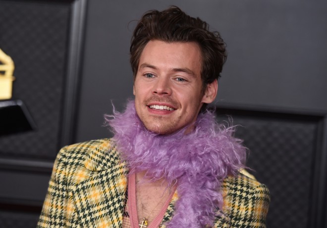 Ο Harry Styles σε συνέντευξη Τύπου για τα Grammy το 2021