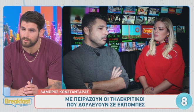 O Λάμπρος Κωνσταντάρας μίλησε έξω απ' τα δόντια για την ελληνική τηλεόραση