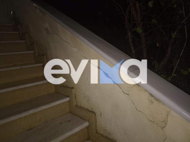 ζημιές σε σπίτια από τον σεισμό στην Εύβοια - evima.gr