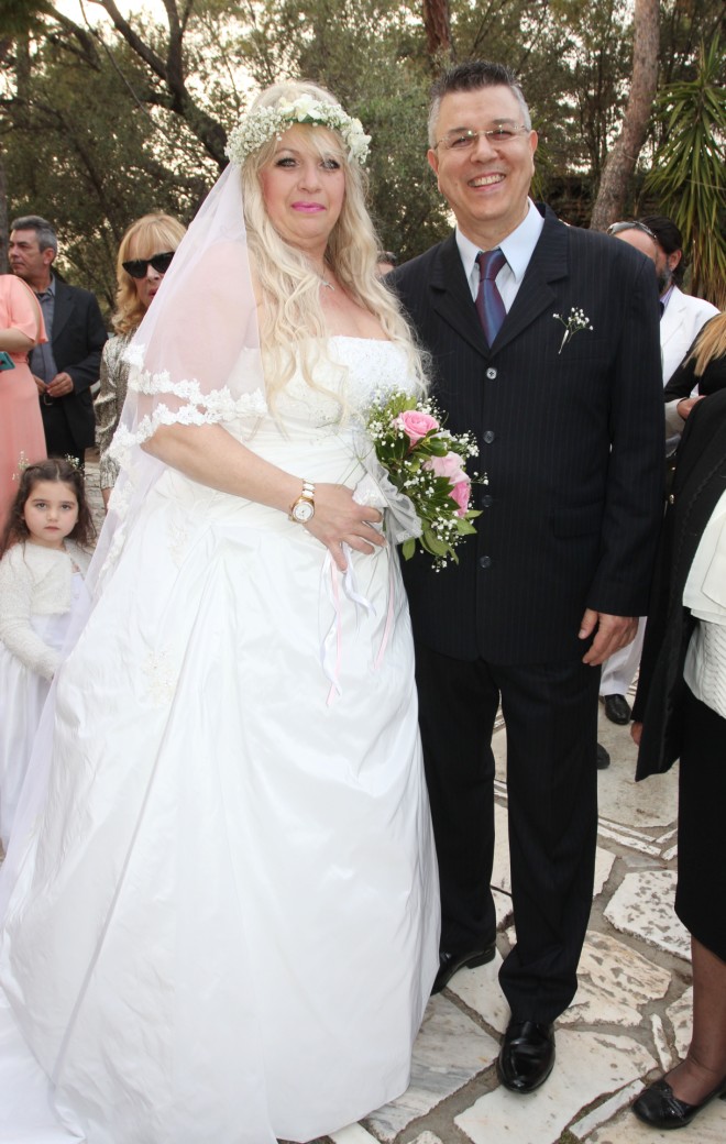 Στιγμιότυπο από τον γάμο του πρώην - πλέον - ζευγαριού τον Απρίλιο του 2018/ φωτογραφία NDP