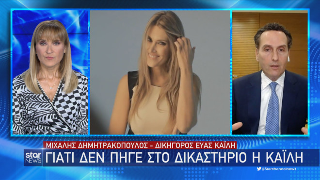 Ο Μιχάλης Δημητρακόπουλος στο Star για την Εύα Καϊλή
