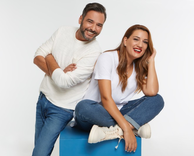 Ο Γιώργος Καρτελιάς κι η Ελίνα Παπίλα παρουσίασαν την περασμένη τηλεοπτική σεζόν το Breakfast@Star