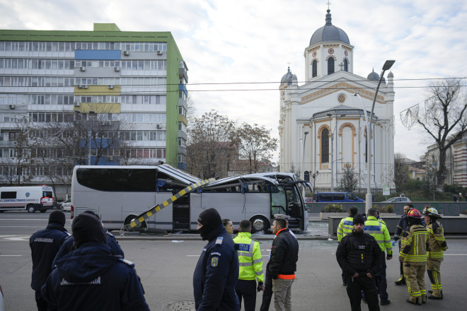τροχαίο με λεωφορείο γεμάτο Έλληνες στο Βουκουρέστι