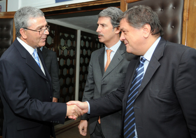 Ο Αντόνιο Παντσέρι (τέρμα δεξιά) - φωτογραφία ΑΡ