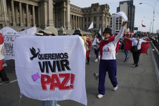 Διαδηλώσεις στη Λίμα