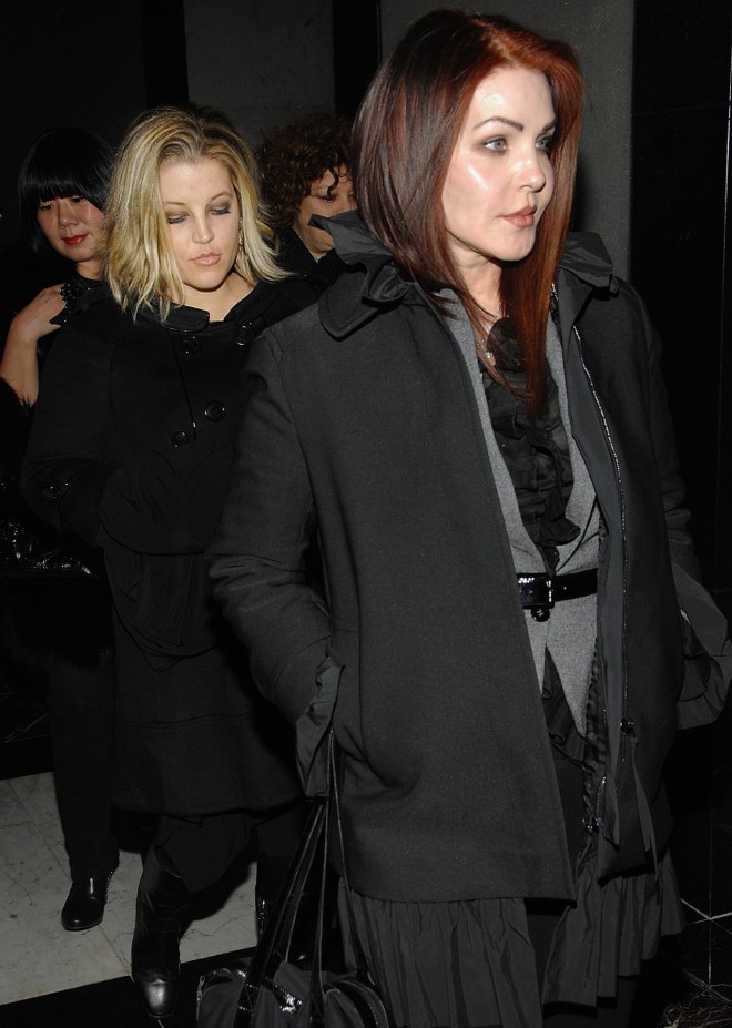 Λίζα Μαρί Πρίσλεϊ & Πρισίλα Πρίσλεϊ σε event στη Νέα Υόρκη το 2007